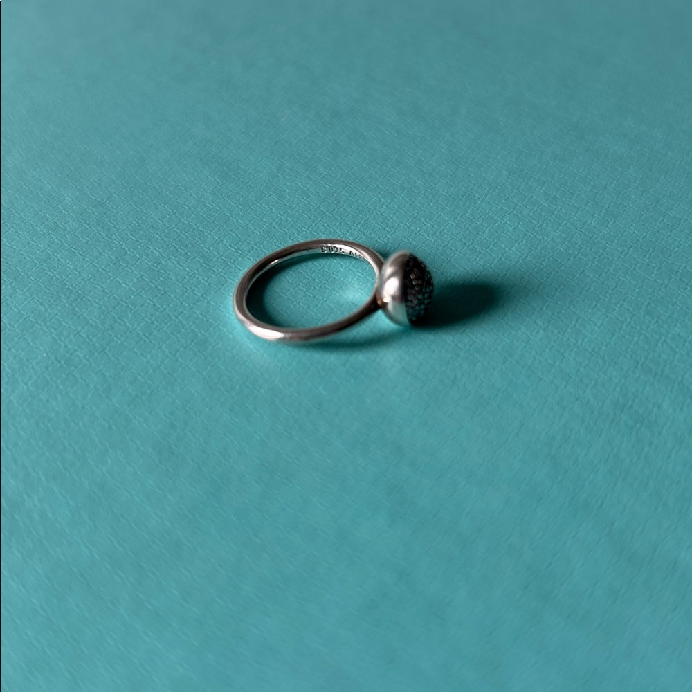 Pandora Dazzling Droplets Clear Ring View 5